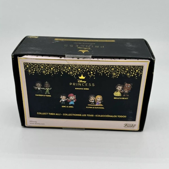 Disney Princess Romance Series Ariel and Eric 2.5" Inch Vinyl Figures Funko New - Picture 2 of 5